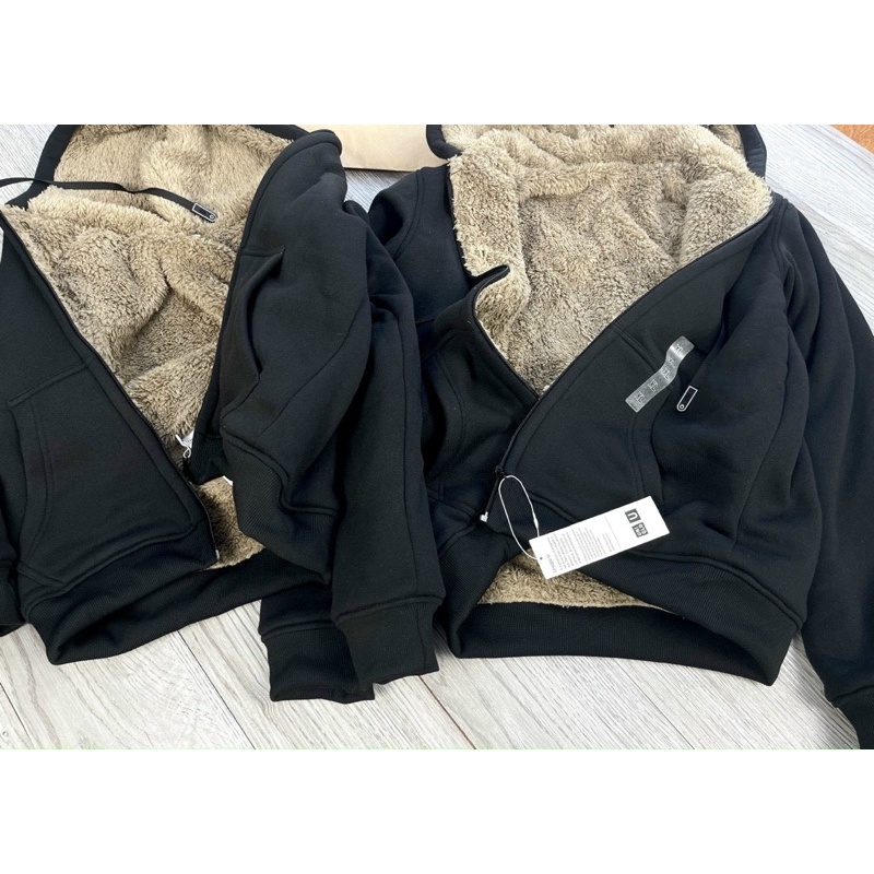 [Sale 50%] ÁO KHOÁC NỈ HOODIE LÓT LÔNG CỪU SỊN | BigBuy360 - bigbuy360.vn