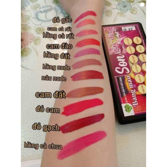 COMBO SON KEM GẤC DỀN MẸ KEN 01 SON 01 DƯỠNG- MÀU HỒNG CÀROT, HỒNG NUDE, HỒNG ĐẤT -CHẤT SON LỲ BỀN MÀU TƯƠI MƯỚT MÔI | BigBuy360 - bigbuy360.vn