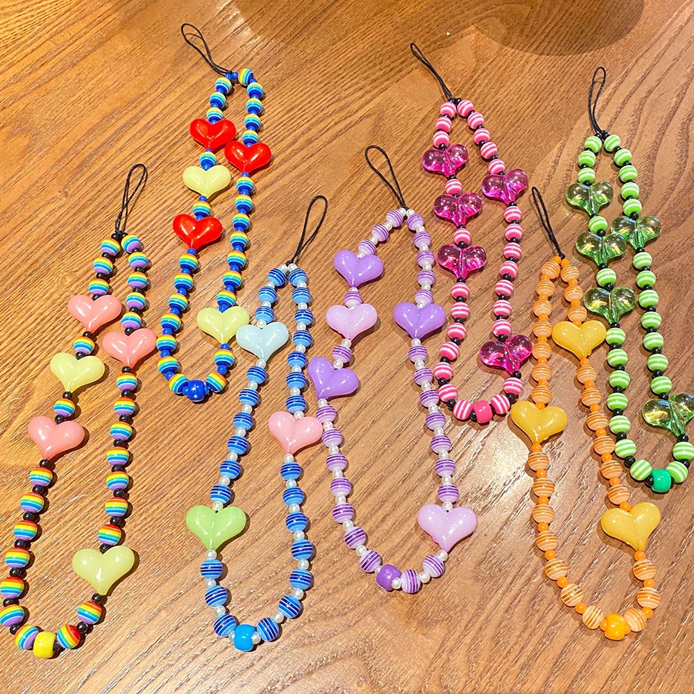 Dây GàI HọA TiếT Dễ Thương Để GắN ĐiệN ThoạI Di ĐộNg TiệN DụNg