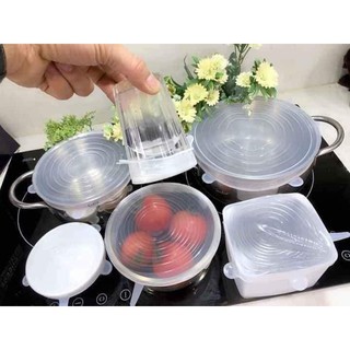 NẮP SILICON Thay Thế 100% màng Bọc thực phẩm.