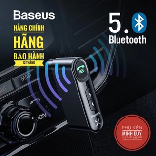 Bộ Bluetooth Receiver dùng cho xe hơi Baseus Qiyin AUX
