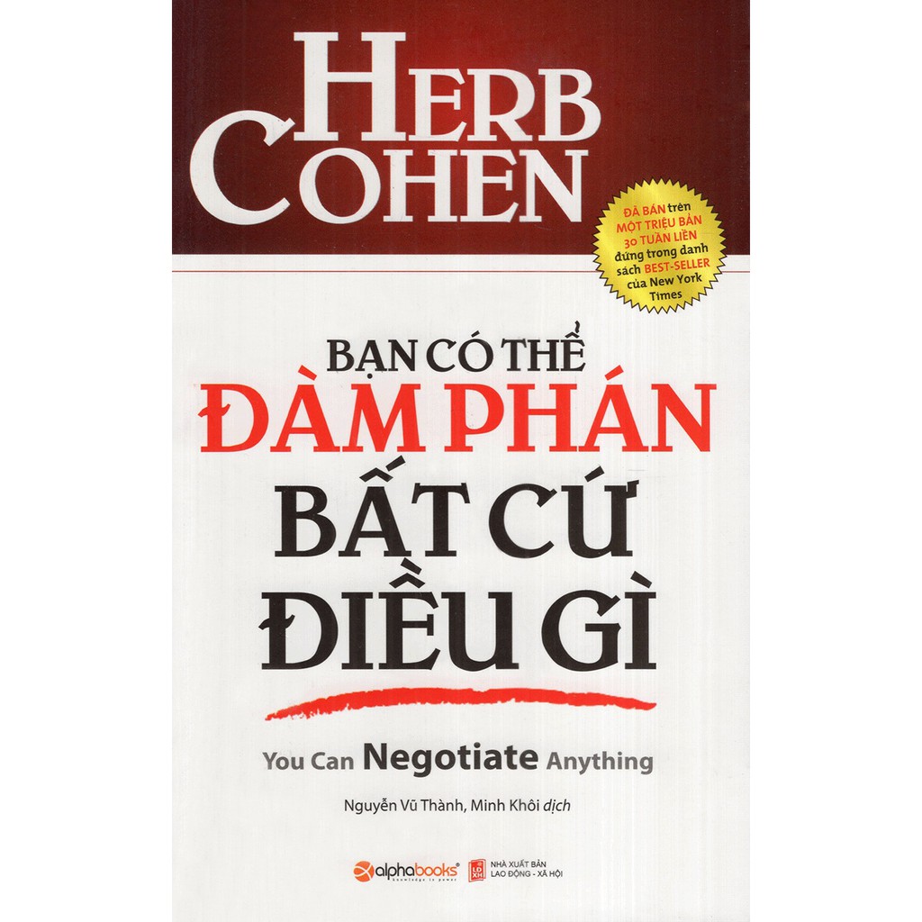 [ Sách ] Bạn Có Thể Đàm Phán Bất Cứ Điều Gì ( Tái Bản 2019 ) | BigBuy360 - bigbuy360.vn
