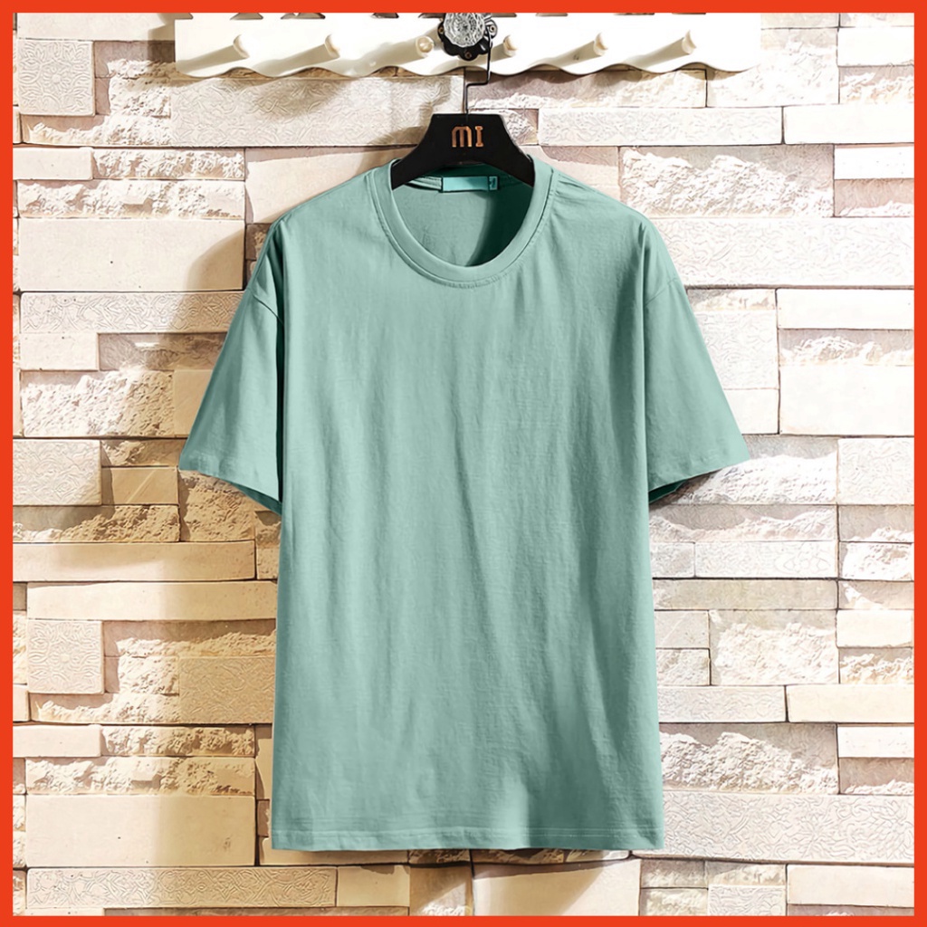 Áo thun trơn nam nữ - Áo phông basic tee nam nữ UNISEX tay lỡ form rộng chất 100% cotton co giãn 4 chiều cực mát cao cấp
