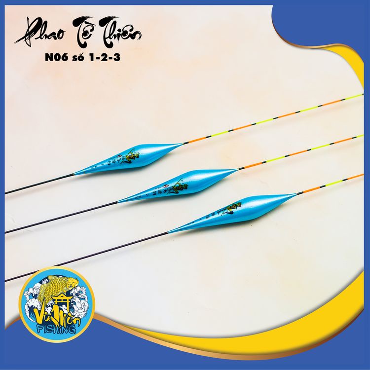 Phao Câu Đài, Câu Đơn Nano Siêu Đẹp Chất Lượng Cao TỀ THIÊN ĐẠI THÁNH 2-2,6g chì - Vũ Môn Fishing