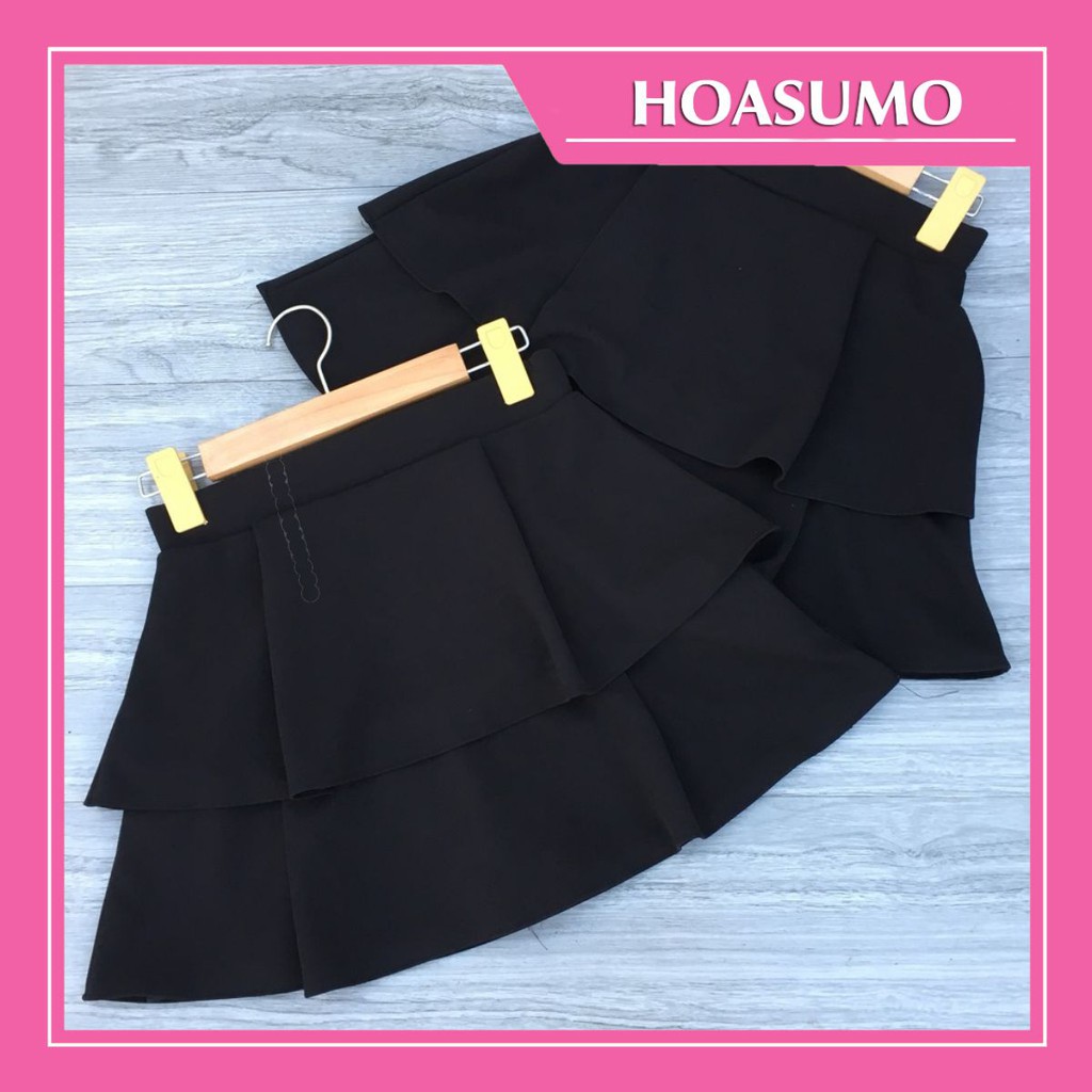 [🎁TẶNG QUÀ TRI ÂN] Chân váy ngắn xòe 2 tầng freesize cạp thun co dãn