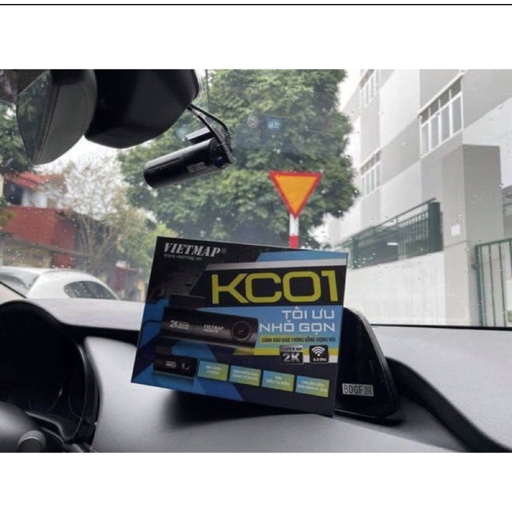 Camera Hành Trình Vietmap KC01 Ver 2.0 cảnh báo giao thông bằng giọng nói - cam hành trình xe ô tô