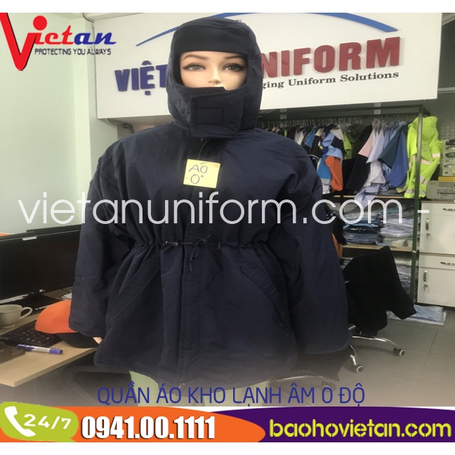 Áo bảo hộ dùng trong kho đông lạnh