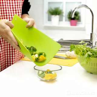 Combo 2 thớt nhựa dẻo có móc treo