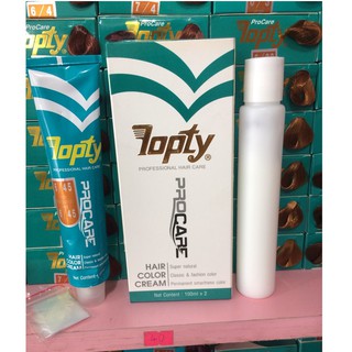 Thuốc nhuộm Topty Thái Lan ( Có ảnh thật bảng màu)