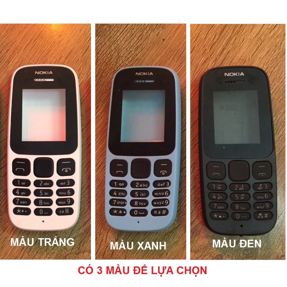 Bộ vỏ + phím Nokia 105/2017