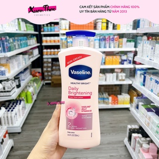 Sữa Dưỡng Thể Vaseline Sáng Da Nâng Tông Healthy Bright Daily Brightening Even Tone Lotion 725ml