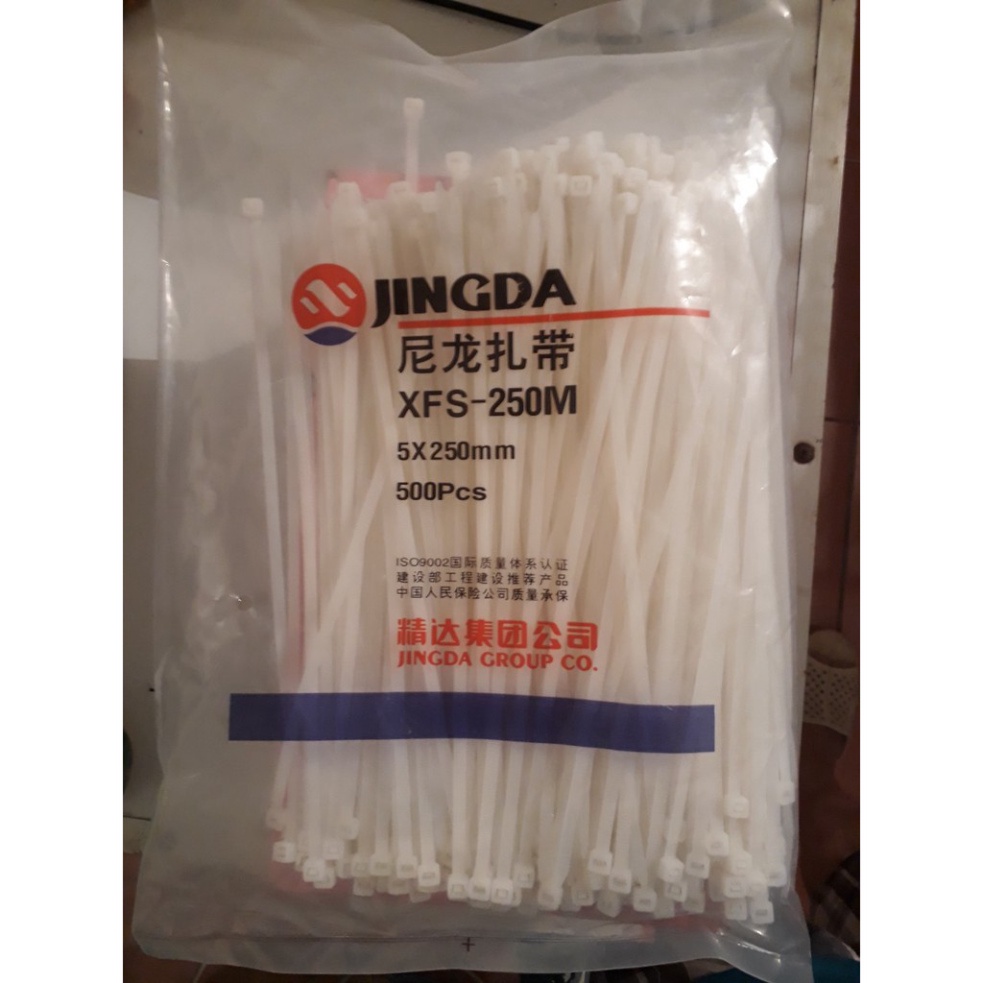 Dây thít 250mm sợi dẻo dai, vô cùng chắc chắn. 15000 100g