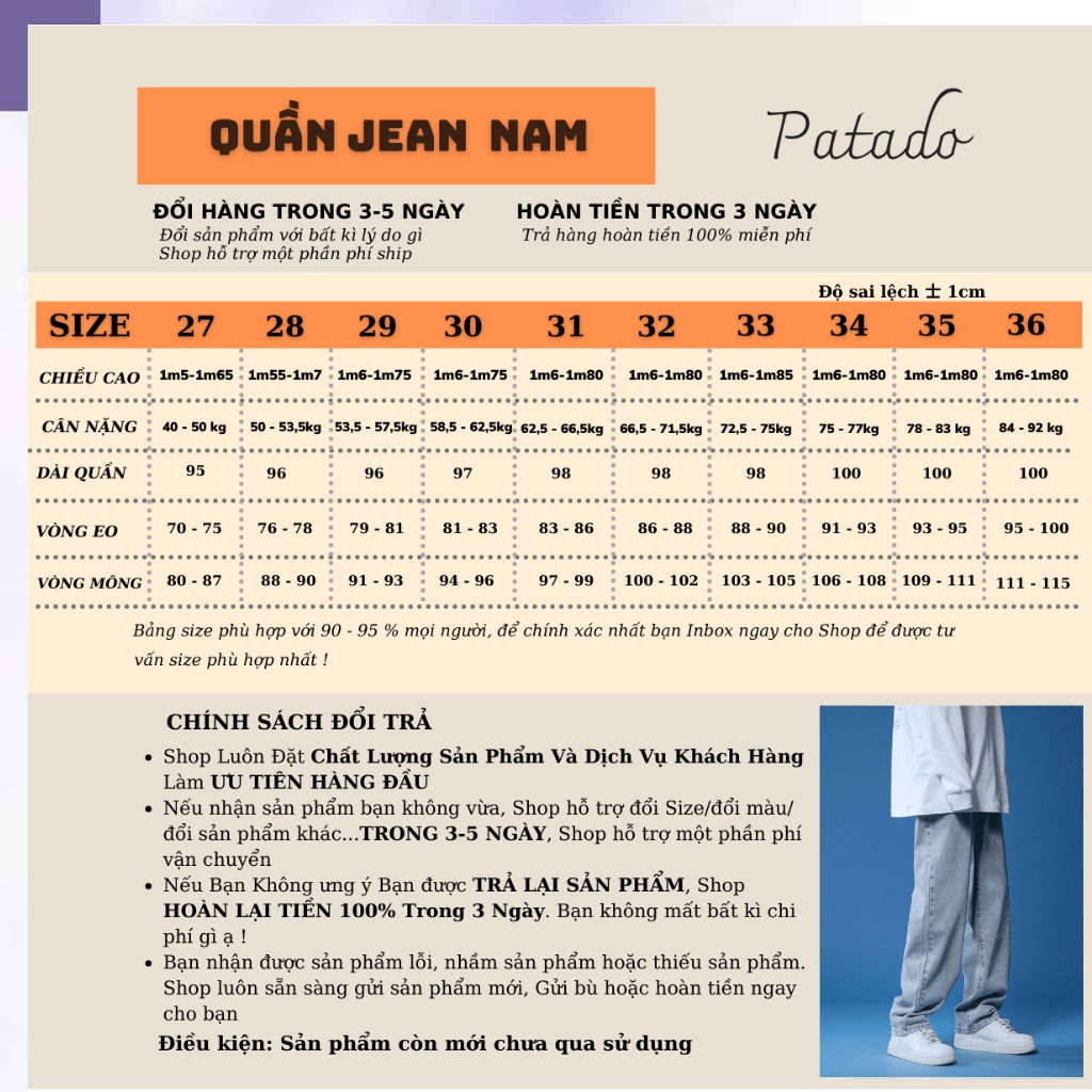 Quần Jean nam ống rộng quần bò baggy suông đứng nam nữ SR01 style hàn quốc 2022 | BigBuy360 - bigbuy360.vn