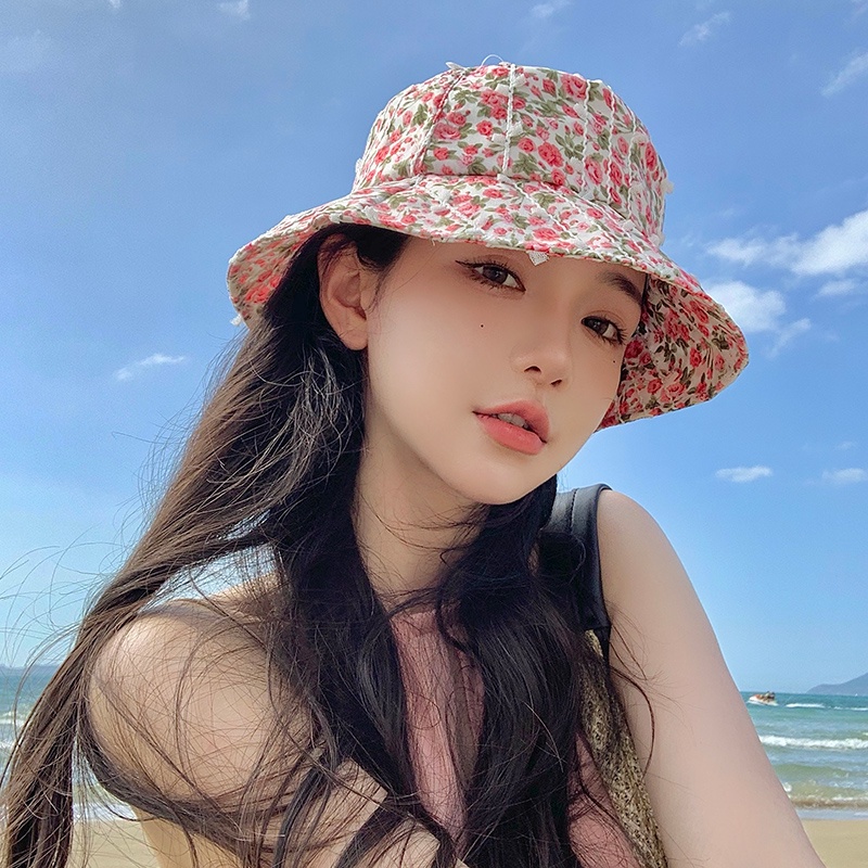 Nón Rộng Vành Chống Nắng Tia Cực Tím Gấp Gọn Thời Trang Mùa Hè Cho Nữ Edge