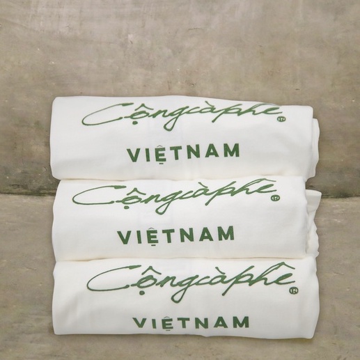 Áo thun cộc tay nam nữ Việt Nam Cộng Cà Phê