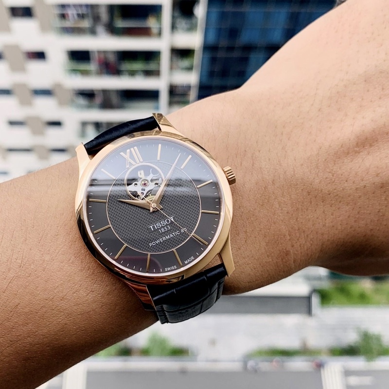 Đồng Hồ Nam Tissot Automatic Tradition Powermatic 80 T063.907.36.068.00 (T0639073606800) Chính Hãng - Bảo Hành 5 Năm