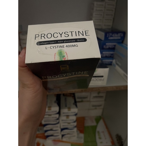 Viên uống giảm mụn đẹp da Procystine 60 viên