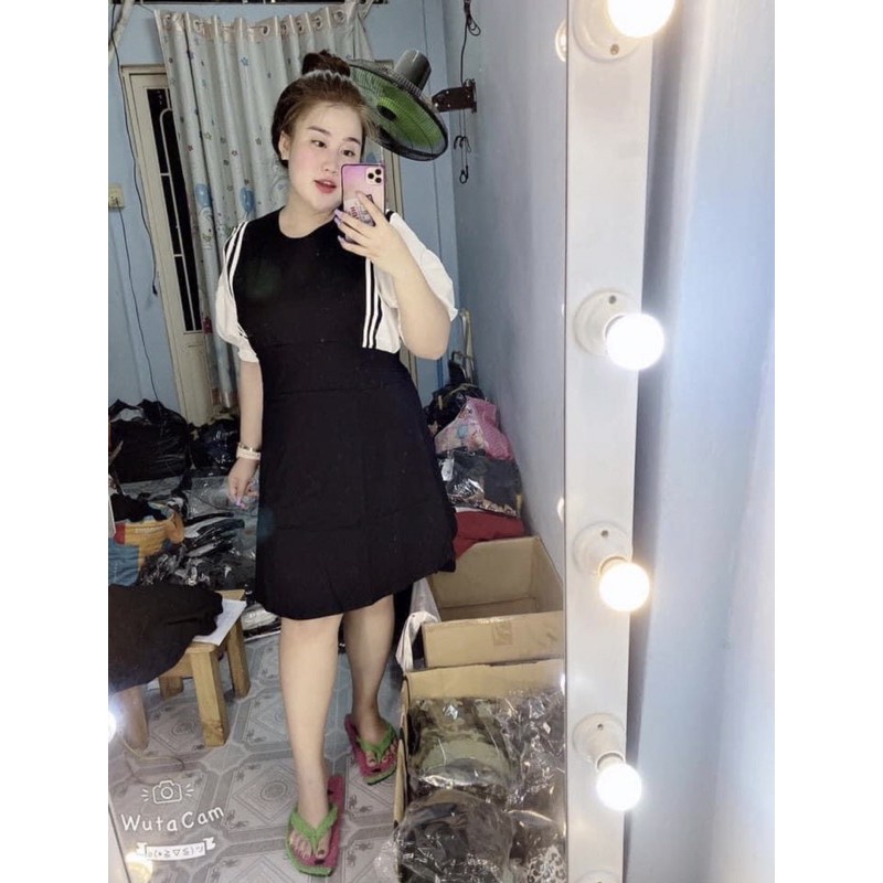 ĐẦM NỮ SINH BIGSIZE 55-90kg L-XL-XXL
