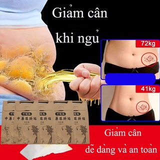 Miếng dán tan mỡ đốt mỡ giảm béo bụng Dán tan mỡ bụng miếng dán giảm