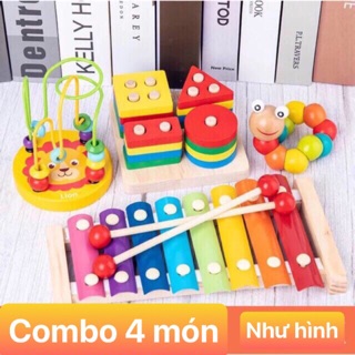 Combo đồ chơi trí tuệ cho bé từ 0-5t