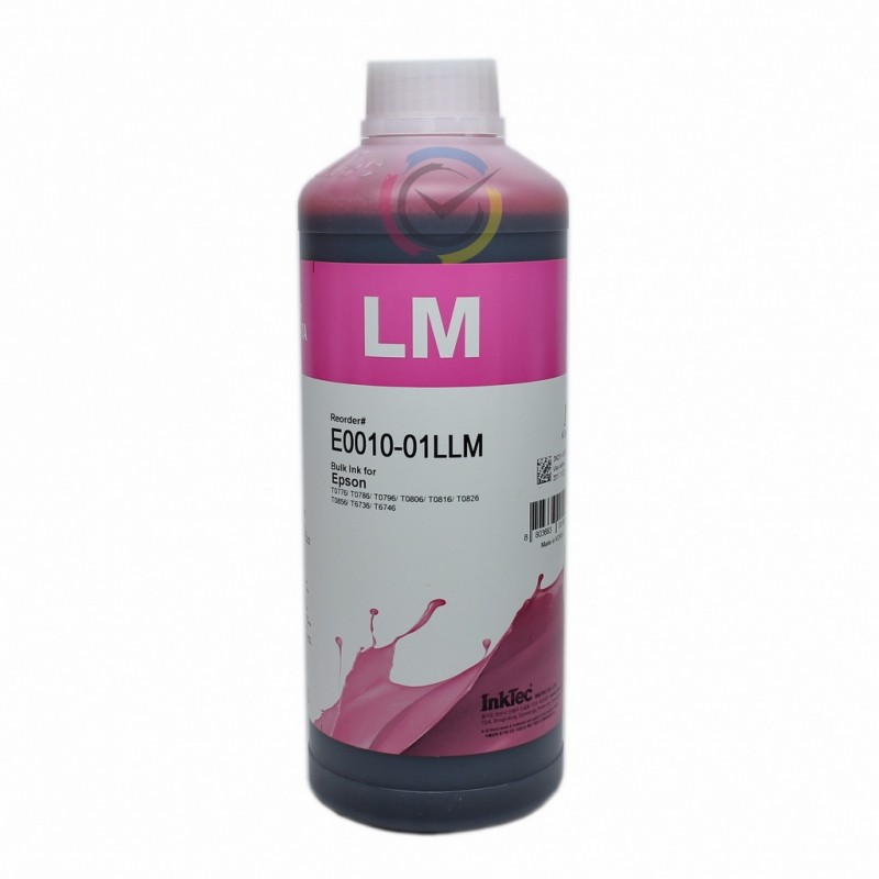 Mực Dye InkTec 1 lít màu đỏ nhạt ( light magenta )