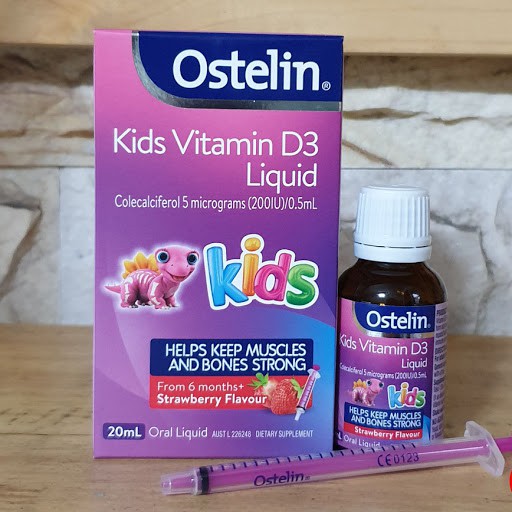 Vitamin D3 Ostelin Liquid 20ml