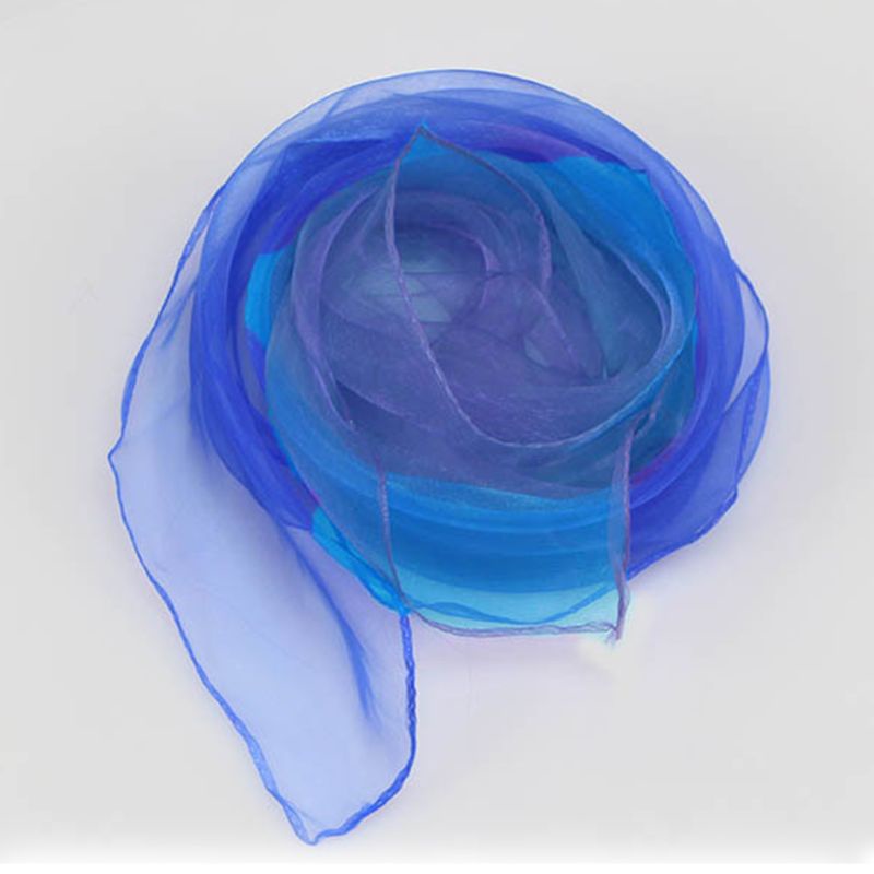 Khăn Vuông Màu Gradient Dùng Biểu Diễn Múa Cho Trẻ Mẫu Giáo