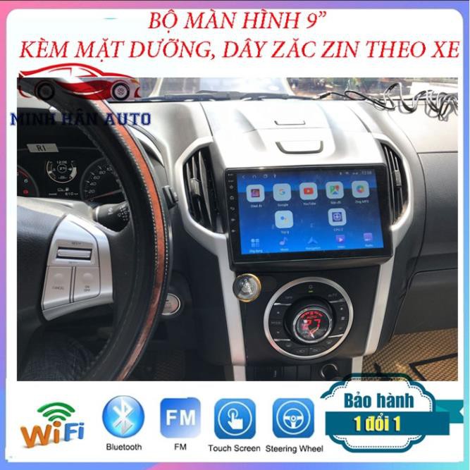 Bộ màn hình Android cho xe CHEVROLET D-MAX, đầu dvd cho ô tô, phụ kiện xe hơi giá rẻ