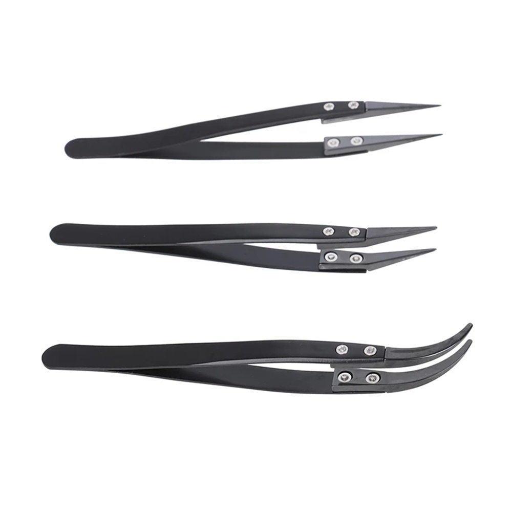 Nhíp Sửa Chữa Bằng Thép Không Gỉ Chống Tĩnh Điện Cách Nhiệt Tiện Dụng