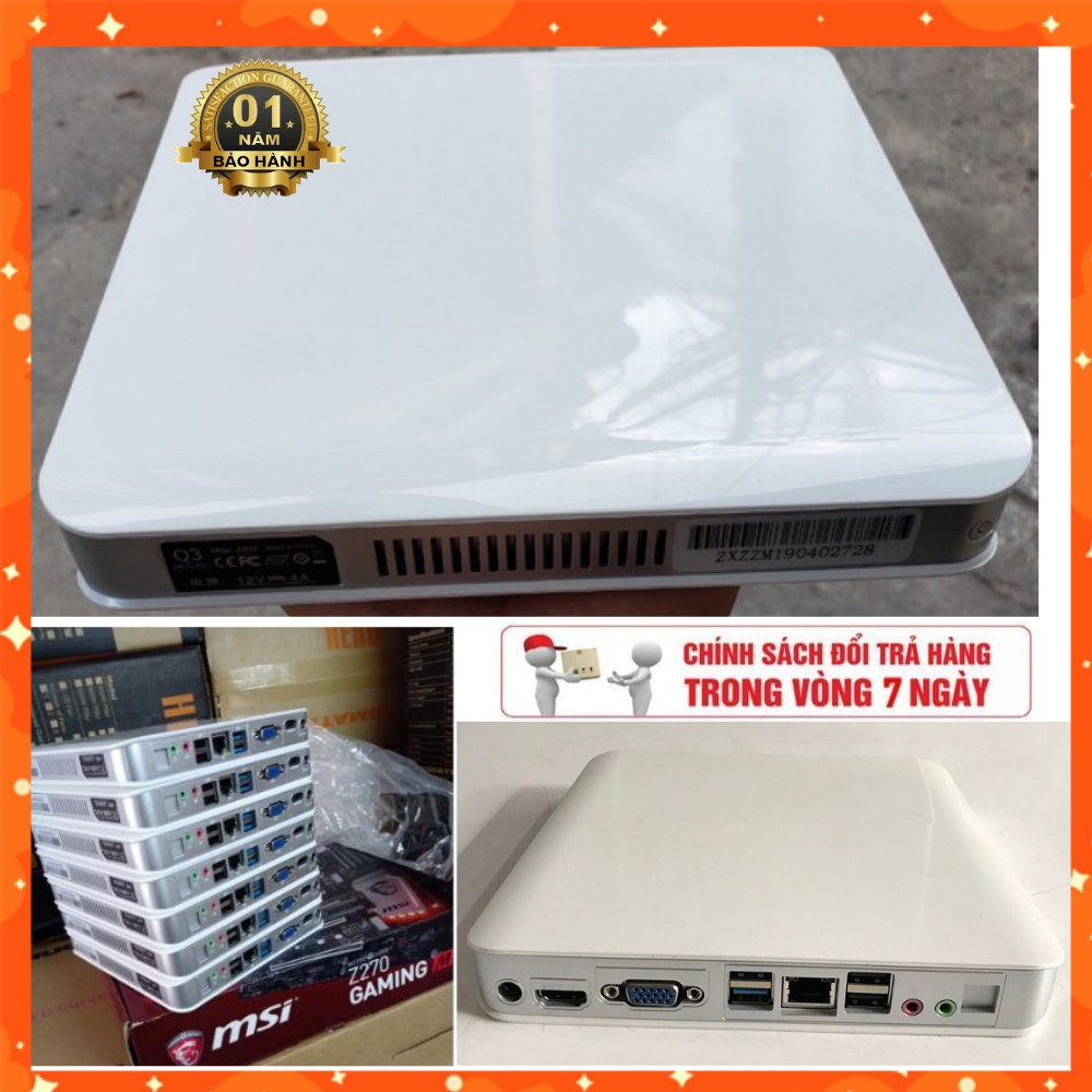 [BẢO HÀNH 12 THÁNG] Máy Tính mi ni Q3 mã N2940 thế hệ 4/ 4 nhân 4 luồng | BigBuy360 - bigbuy360.vn