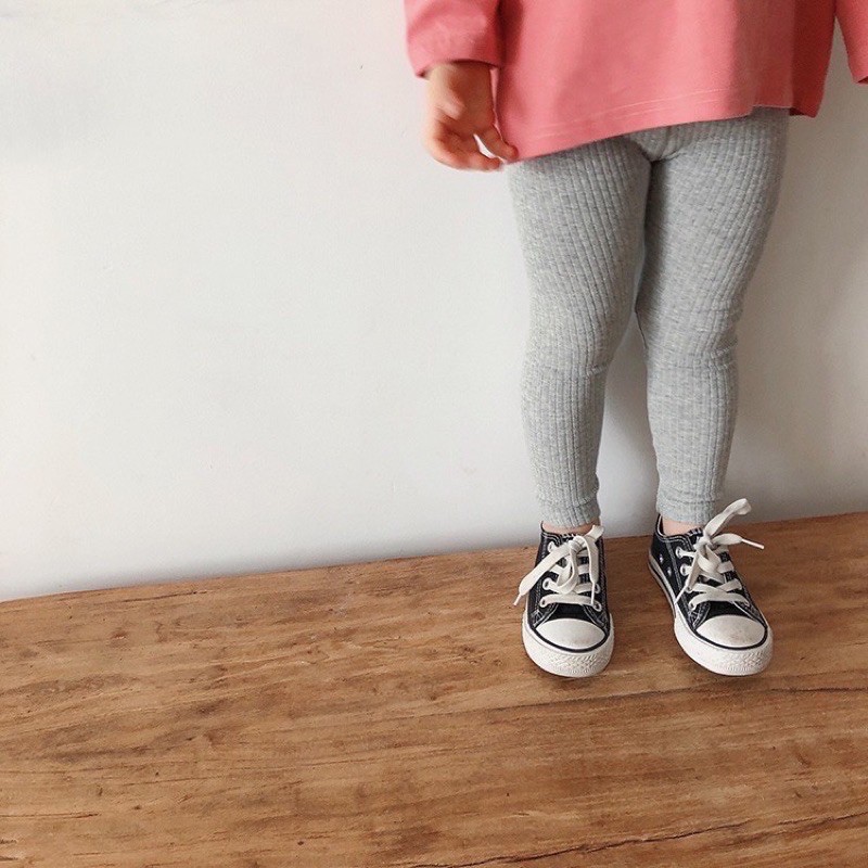 QUẦN LEGGING THUN GÂN CHO BÉ SIÊU ĐẸP