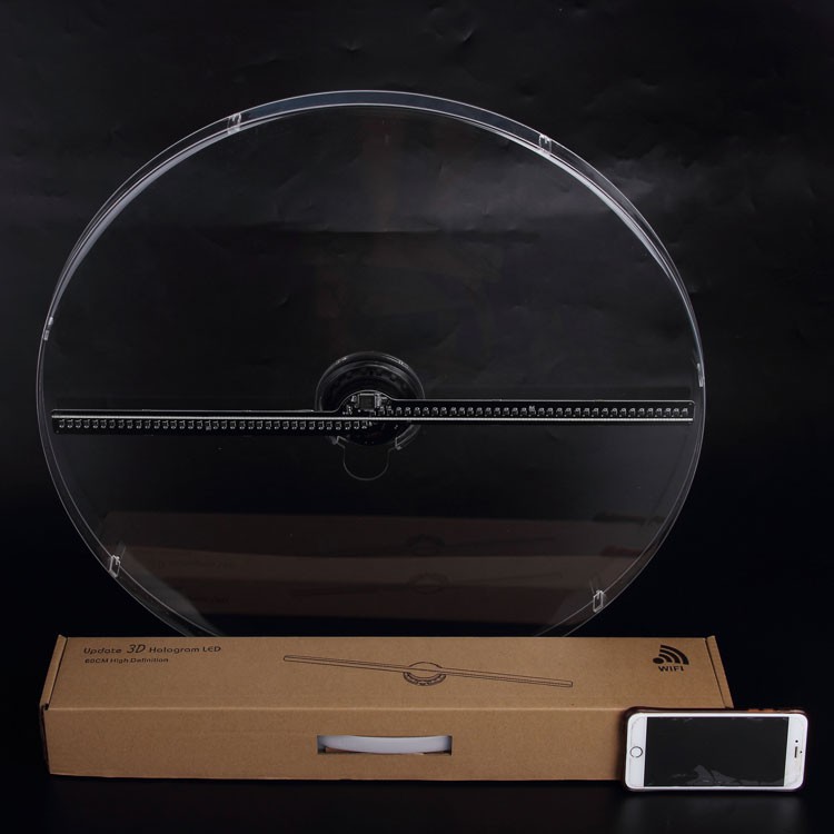 Quạt đèn Led 3D CS43 bản HD | Trình chiếu video 3d quảng cáo chuyên nghiệp , độc đáo