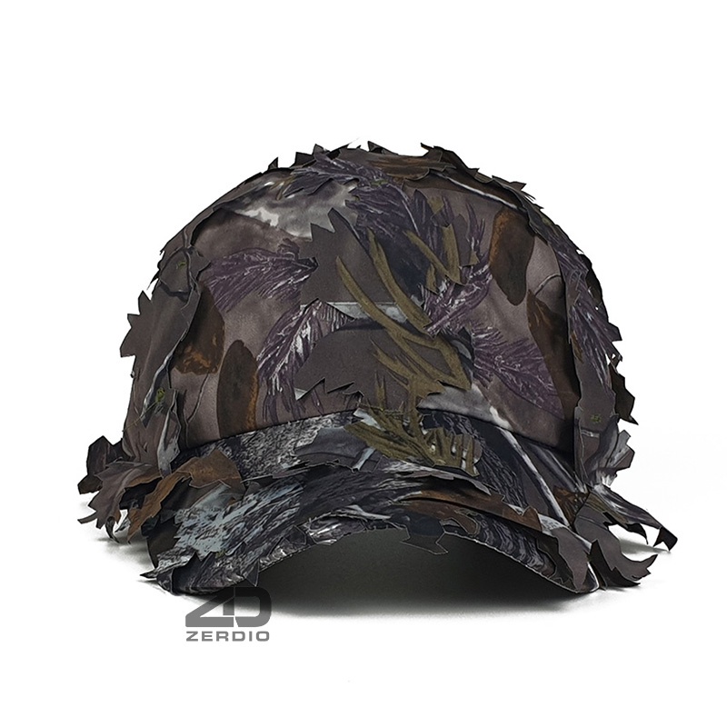 Nón Mũ Ngụy Trang đi rừng vải cotton cao cấp cho Nam và Nữ