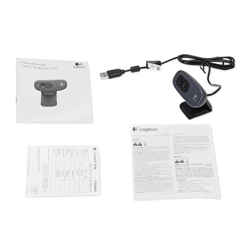 Webcam Logitech C270 720p Hd Usb 2.0 | BigBuy360 - bigbuy360.vn