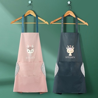 Tạp Dề Chống Thấm Nước / Dầu Mỡ Họa Tiết Hoạt Hình
