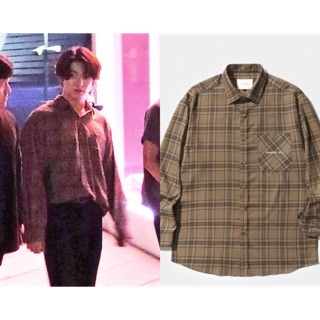 VStore - duyendo97 [CHEAP MOMENT] Áo sơ mi JK- BTS Jungkook