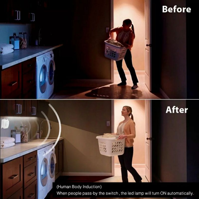 Cảm biến chuyển động 12V - 24V cho đèn tủ bếp, tủ quần áo