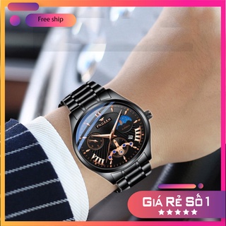 ĐỒNG HỒ NAM FNGEEN MẶT TRÒN CHÍNH HIỆU MÃ 5606 LỊCH LÃM ĐẲNG CẤP