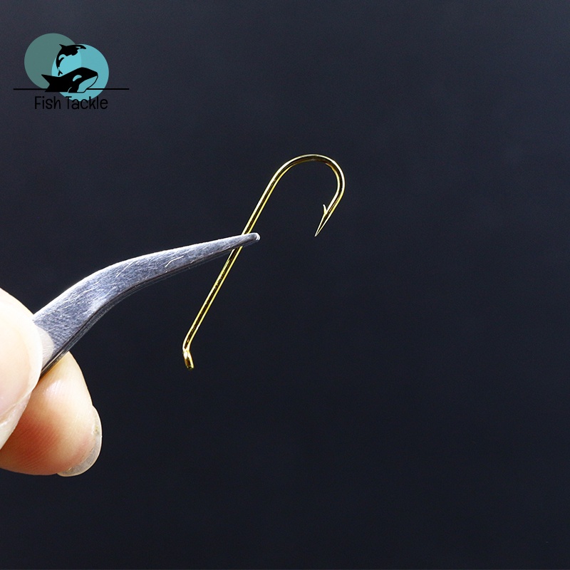 Bộ 10 Móc Câu Cá Giả Dài Nhiều Màu Sắc