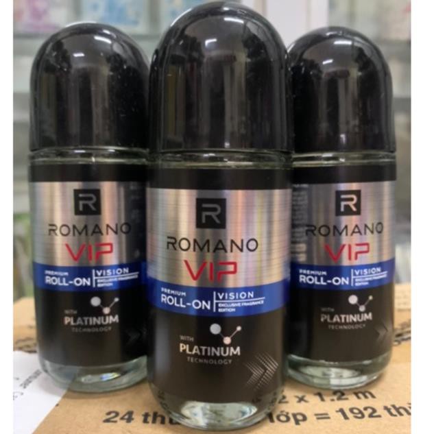 LĂN KHỬ MÙI CAO CẤP ROMANO VIP VISION 50ML