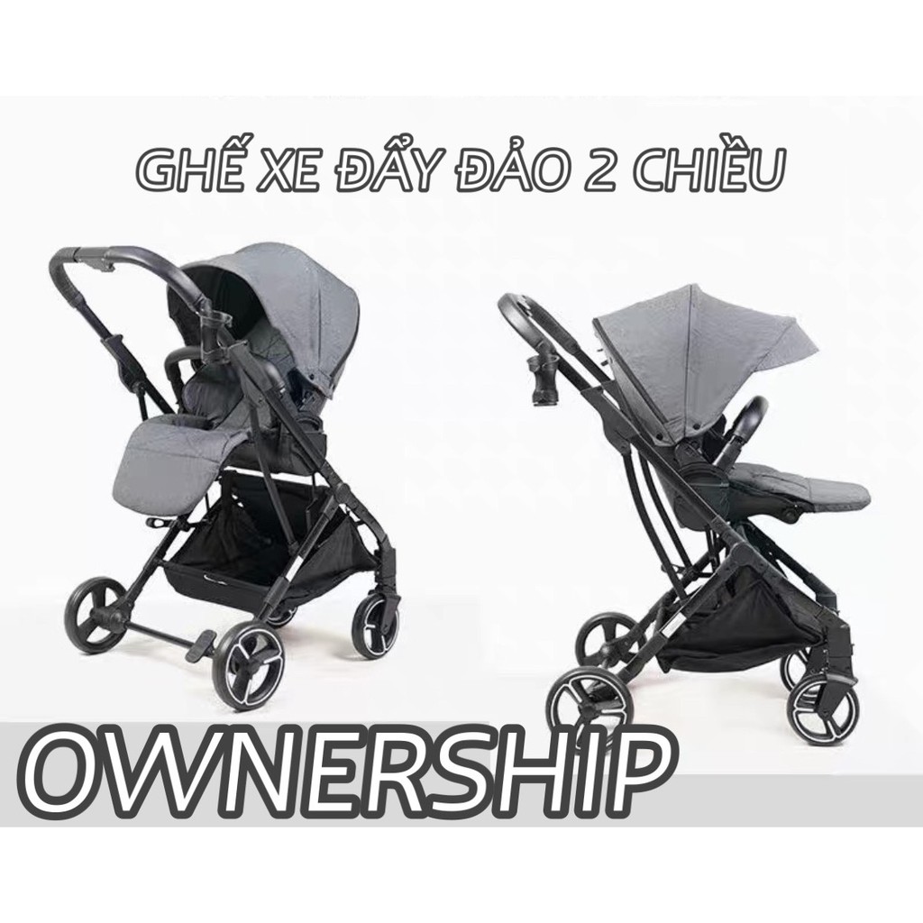  Xe đẩy 2 chiều gấp gọn OWNERSHIP T60