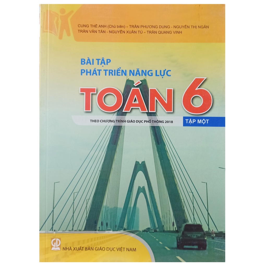 Combo 2 quyển sách bài tập phát triển năng lực Toán lớp 6 tập 1+2