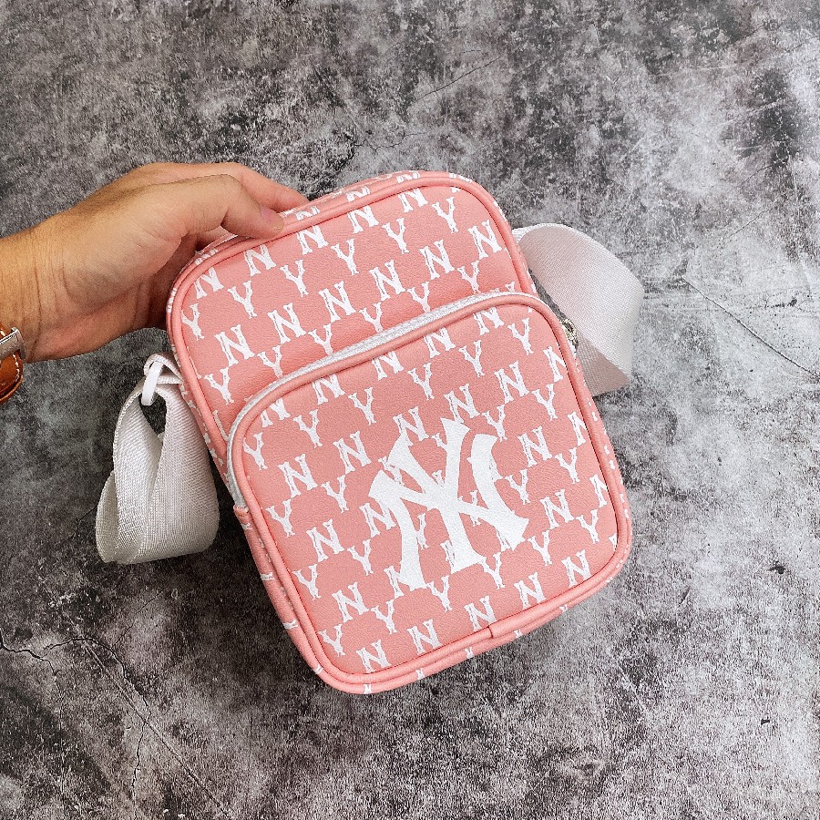 Túi Đeo Chéo MLB NY Hồng Vintage Mini Bag Pink Full Tag Code