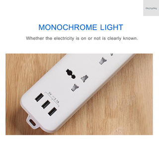 Ổ Cắm Điện Có Dây Dài 3m 3 Cổng Usb