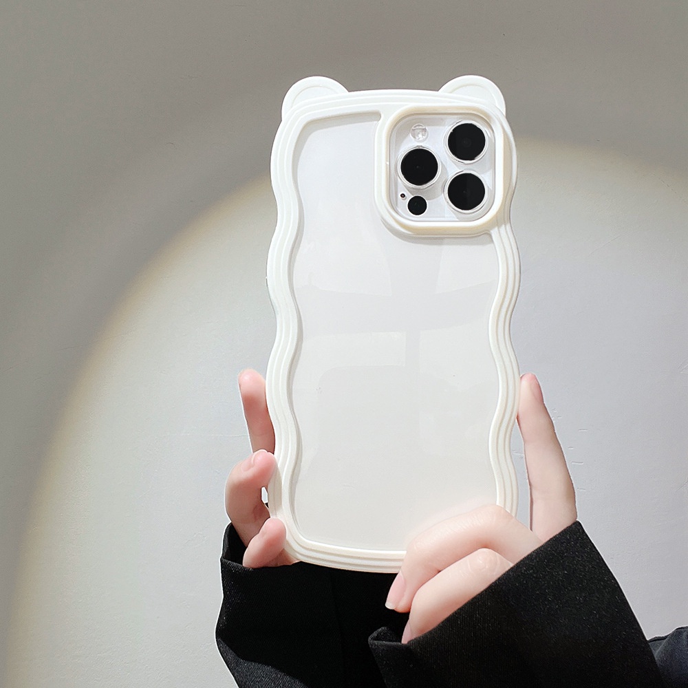 Ốp Điện Thoại TPU Mềm Bảo Vệ Bốn Góc Màu Trong Suốt iPhone 13 13pro 13prm 11 7Plus 8P