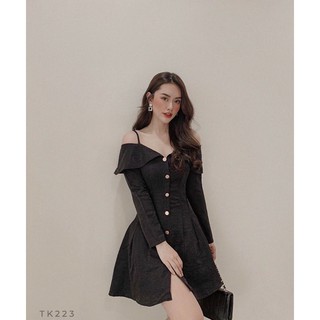 #bigsize đầm rớt vai bèo