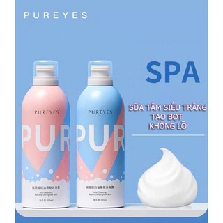Sữa Tắm Pureyes Tạo Bọt Trắng Da 350ml (NRS)