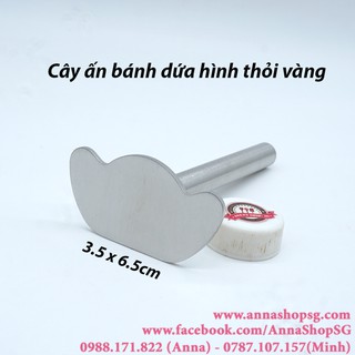 CÂY ẤN BÁNH DỨA HÌNH THỎI VÀNG