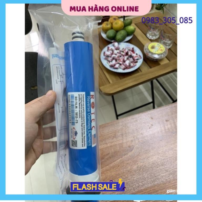 (Giá Sốc) Màng Lọc Nước Ro Rotec - 75G 👉 Màng Lọc RO 👉 Lõi Lọc Số 4 Rotec