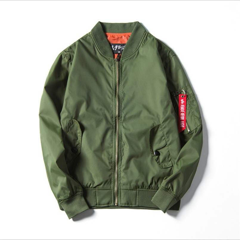 2019 New Fashion Men Bomber Jacket Hip Hop Designs Slim Fit Pilot Bomber Jacket khoác